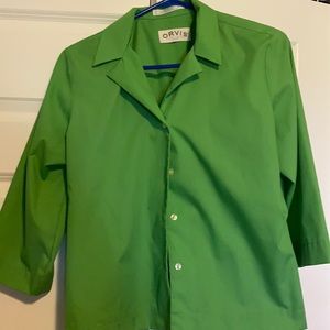 Beautiful spring green blouse